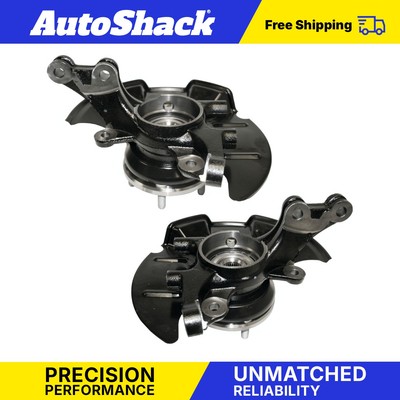 Front Steering Knuckle Wheel Bearing Hub Assembly Pair for Hyundai Elantra 2.0L