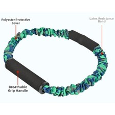 Latex Powered Draw Practice Tool with EVA Handle for Starting Athletes