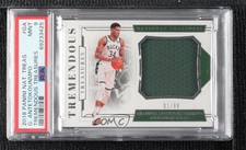 2018-19 National Treasures Tremendous 1/99 Giannis Antetokounmpo PSA 9 MINT 10p1