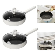 Camping Frying Pan Kitchen Cookware Nonstick Equipment Lightweight Tableware