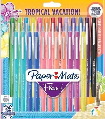 Paper Mate PM FLAIR M TROPICAL VACATION            70 Stück  !!! BITTE LESEN!!