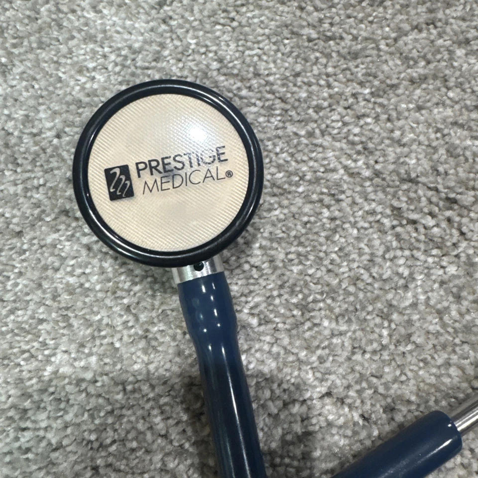 Prestige Medical Clinical Lite Stethoscope Navey Blue Nurses Favorite Scope - Image 2 of 2