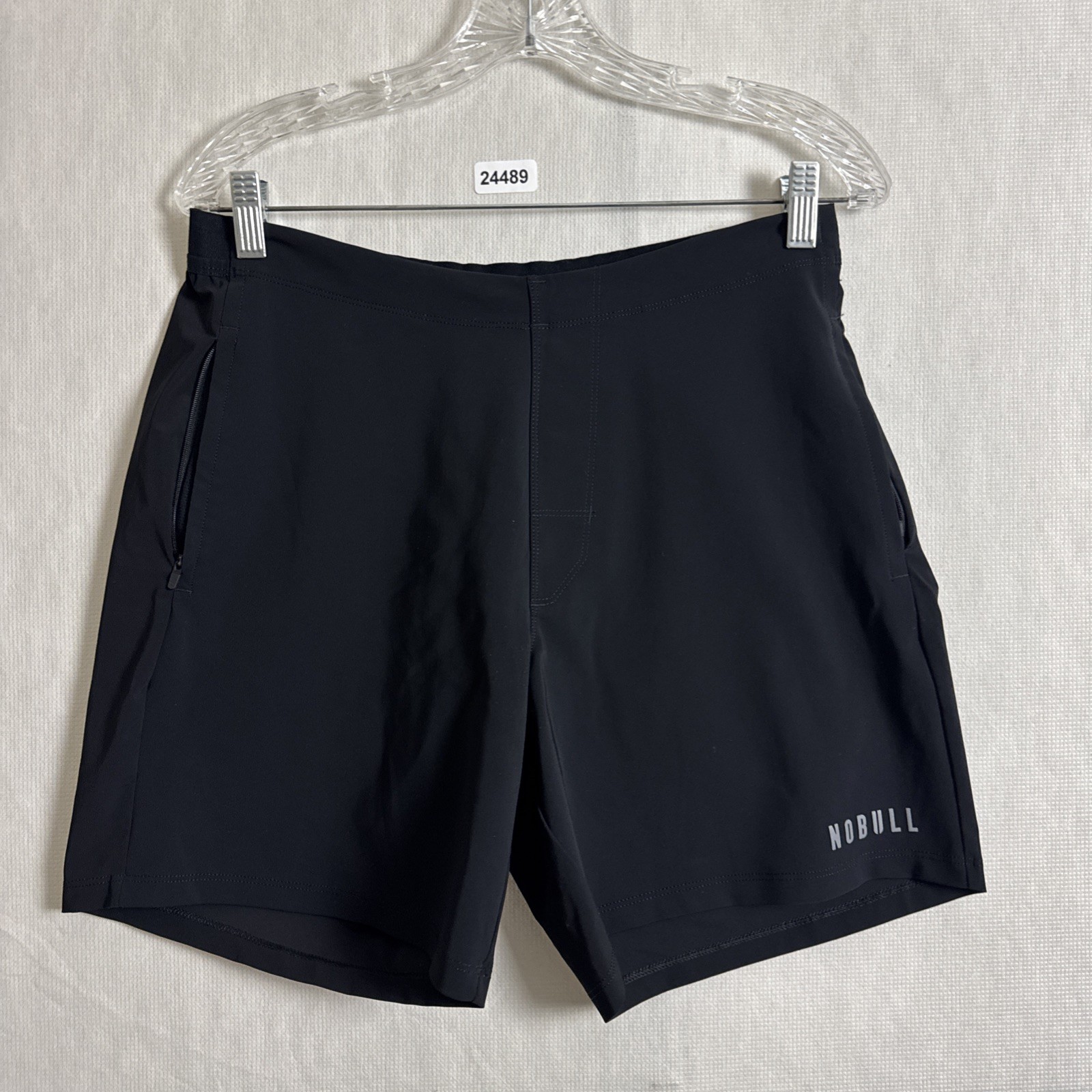 Nobull Men's Large Solid Black Linerless Drawstri… - image 1