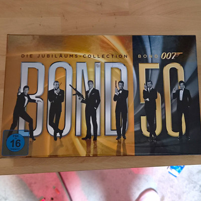 Bond 50 Jubiläums-Collection James Bond 007 DVD Box-Set FSK 16