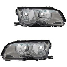 Scheinwerfer Set rechts & links Titanium H7/H7 für BMW 3er Cabriolet E46