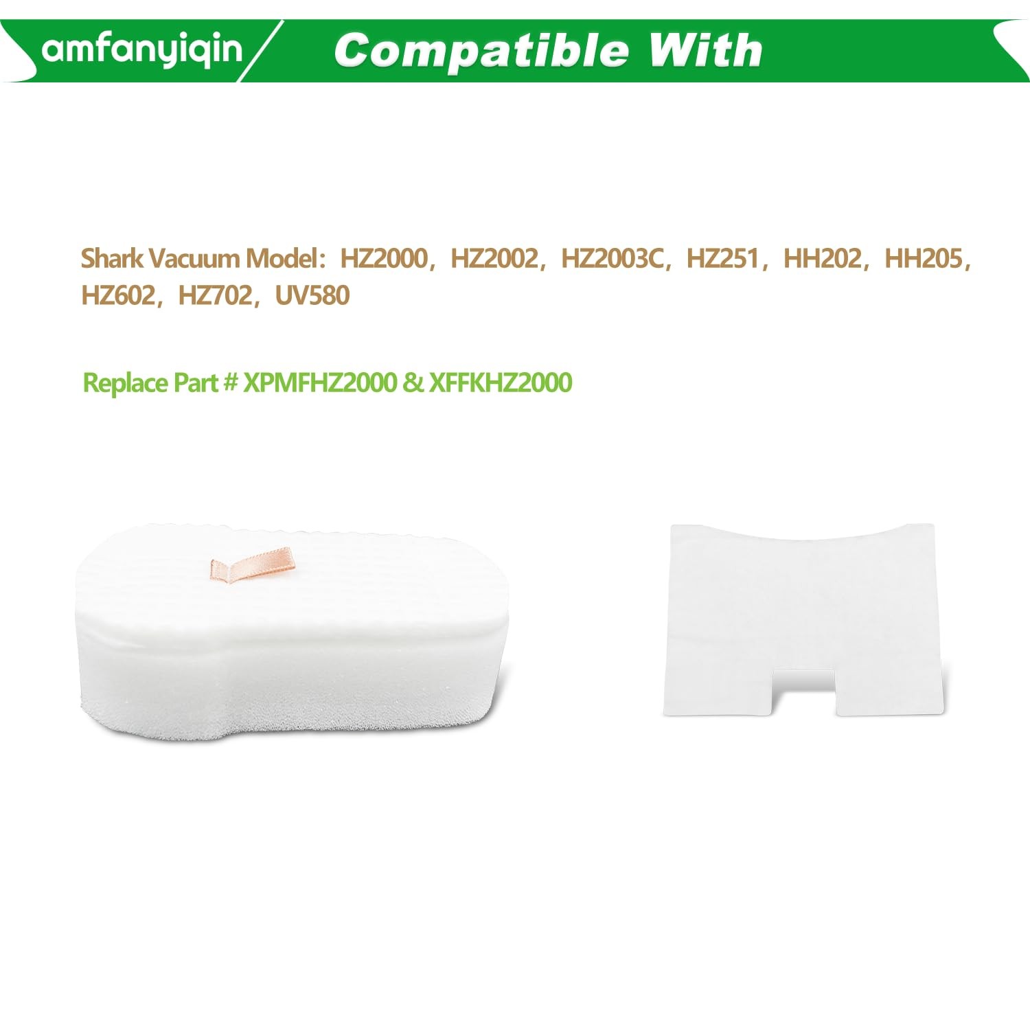 Filter Replacements Compatible with Shark Vacuum HZ2000 HZ2002 HZ251 HZ602 HH...