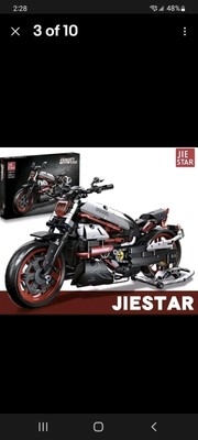 Ducati Diavel 1260s Motorcycle Building Blocks Assembly 896PCS