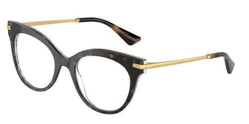 NEW ORIGINAL DOLCE & GABBANA DG 3316 911 Havana Gold Women  display picture 1