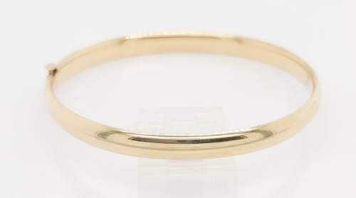 14k Yellow Gold Baby Bangle Bracelet
