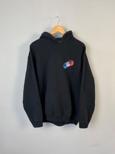 D-Block Europe PTSD Music Men Black Cotton Hoodie Size L - Picture 3 of 9