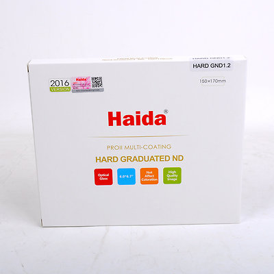 Haida 150x170mm PRO II MC GND 1.2 16x 4 Stop Hard Graduated ND 1.2 Filter 