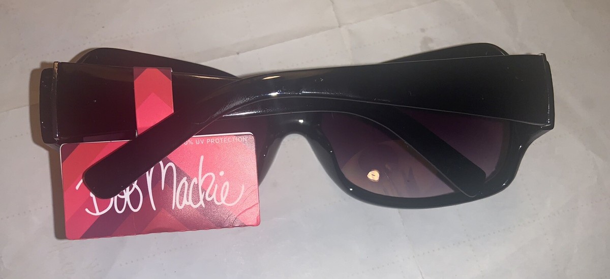 NWT Bob Mackie Black Lace Like Lenses Sunglasses | eBay display picture 1