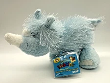 Webkinz Blue Rhino NEW with SEALED Code Tag Virtual Stuffed Animal HM196 NEW 10"