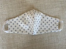 Face Mask Nose Wire Washable Reusable Cotton PM2.5 Carbon filter. Horseshoe.Soft