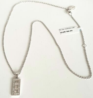 Collier En Argent Sterling 925 Avec Pendentif Franges – Marque GOOIX – Neuf Avec étiquettes