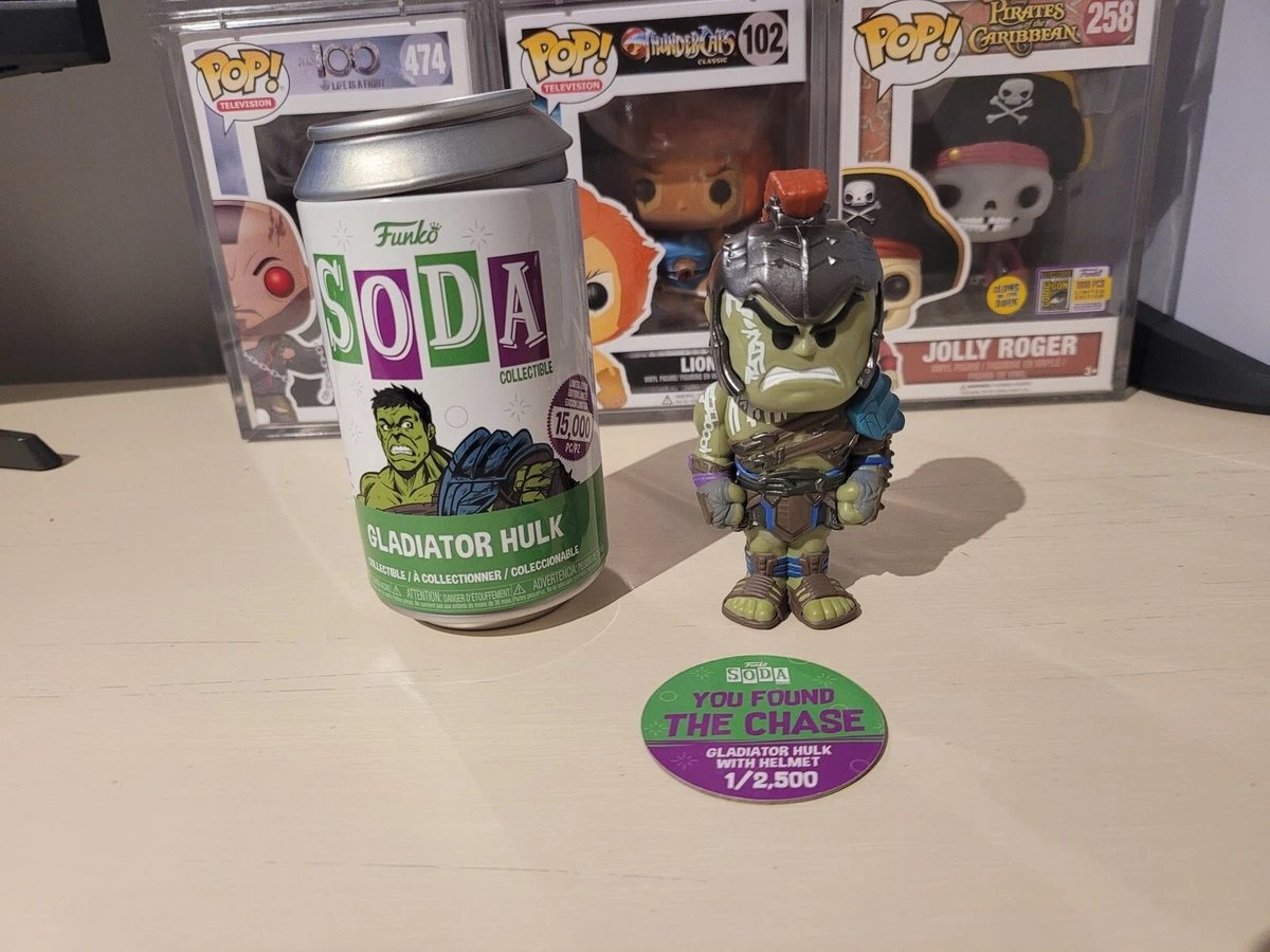 Funko Pop Soda Gladiator Hulk *Chase*, LE, 1/2,500 | eBay