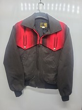 Custom Made by Renegade Jacket Made In The USA VTG Rare Indian Large Cowboy