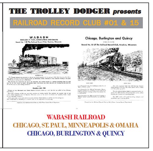 Vintage Wabash RR, CB&Q 1950s Steam Audio on CD - Railroad Record Club ...