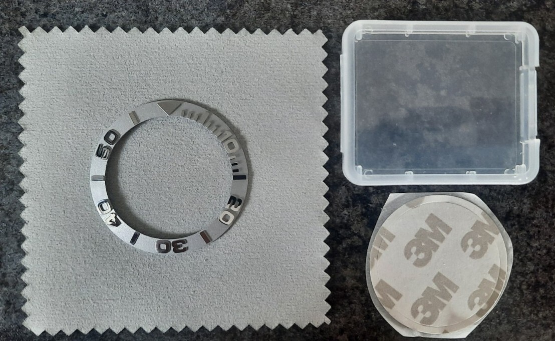 40mm Metal Bezel insert For 42mm Divers Watch Rolex Yachtmaster Seiko Mod image 2
