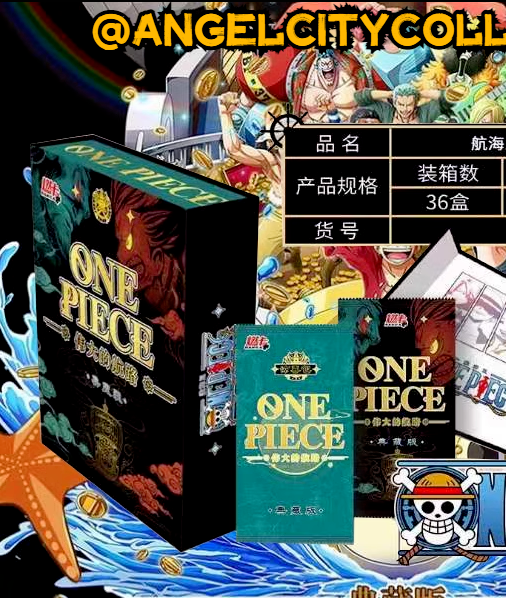 One Piece Trading Card Game Collectible Booster Box CCG TCG Thick