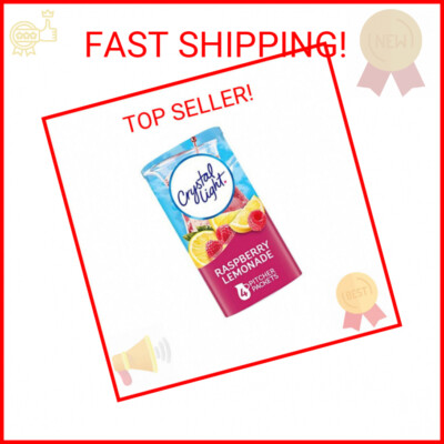 Raspberry Lemonade Crystal Light Drink Mix (4 Packets)