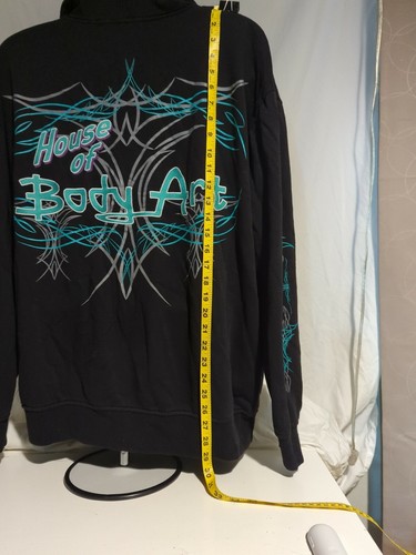 Disney Cars Low N Slow Car Club House of Body Art Hoodie XL - Bild 6 von 12