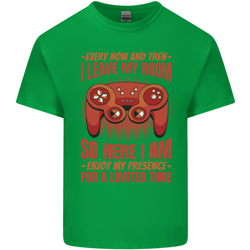 Every Now & Then I Leave My Room Gamer Kinder T-Shirt Kinder - Bild 33 von 67