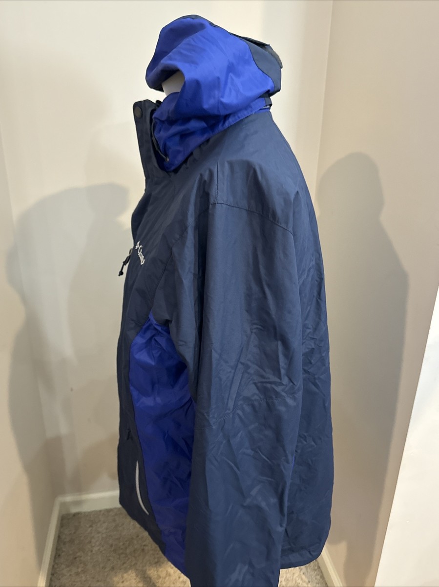 Columbia Sportswear Hooded Size M Jacket Coat Blue Columbia Sportswear Hooded Size M Jacket Coat Blue