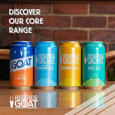 Buy Mountain Goat 'Goat' Beer 24 X 375mL Cans