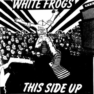 This Side Up / White Frogs - Split US 7'' GORILLA BISCUITS 7 SECONDS BAD RELIGION