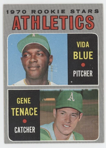 Vida Blue 1970 Topps. #21. Oakland Athletics