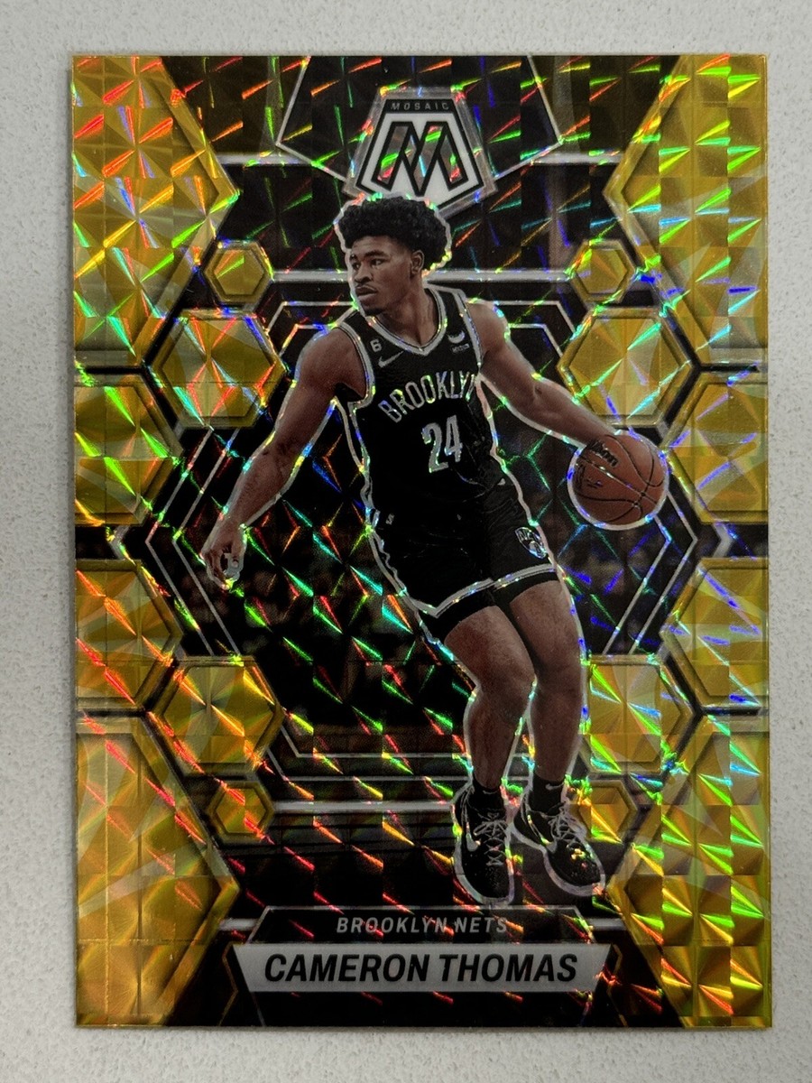 Cameron Thomas 2022-23 Panini Mosaic #159 Nets | eBay