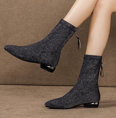 low sock booties