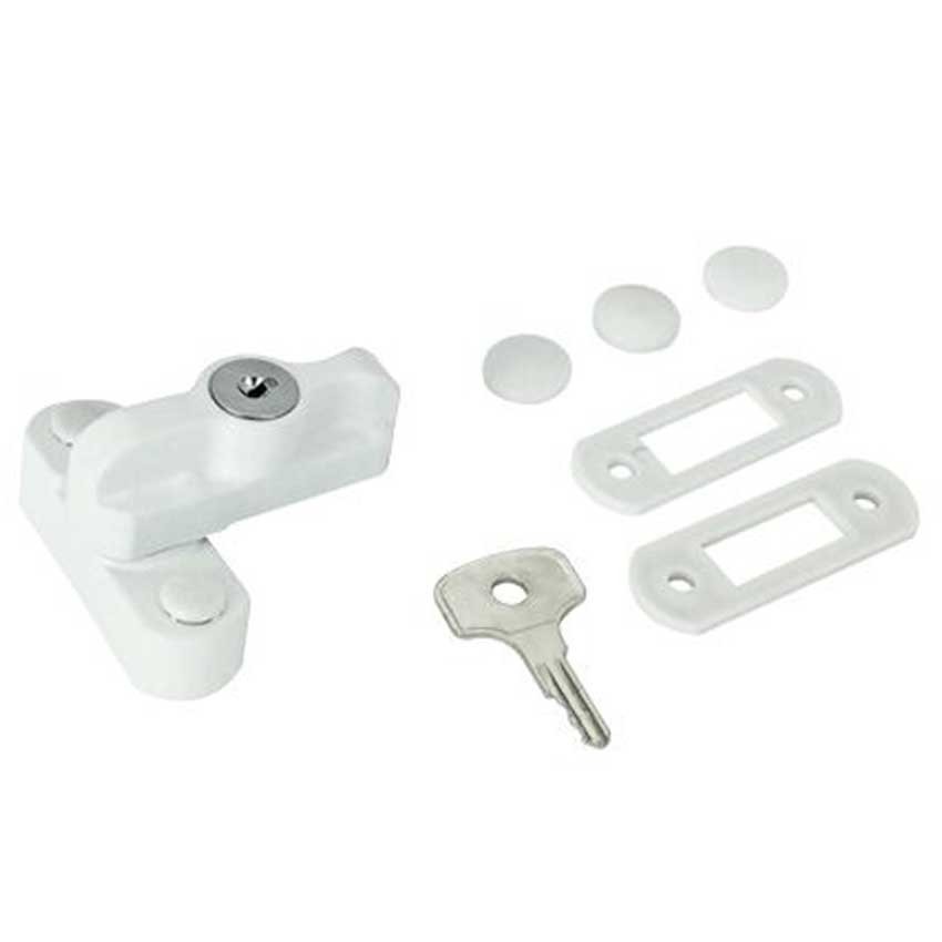 TSS UPVC Locking Sash Jammer White (TSSSJLW)