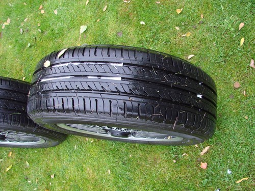 Porsche 924 Turbo Alloy Wheels Tyres 14 Diamond Polished BBS Split Mk1 Mk2 Golf - 第 5/12 張圖片