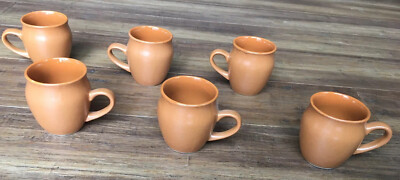 Odisha Bazaar Ceramic Glazed Tea/Coffee Cups Indian Kulhad Kulhar Set Of 6 Cups