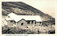 M2824   SHOREY  REAL PHOTO  #1414  POSTCARD,  MADISON SPRINGS   A. M.C. HUT