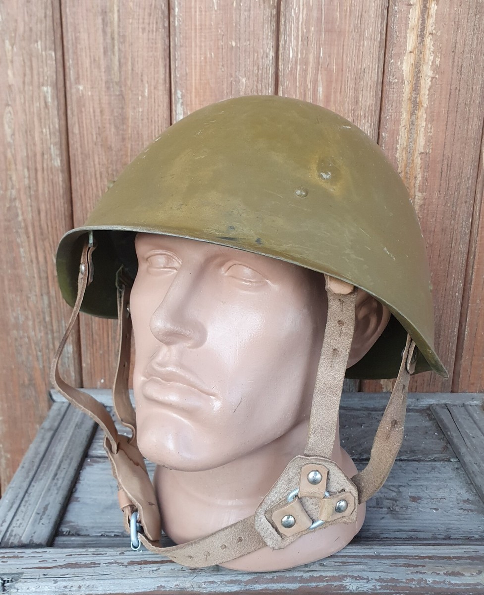 ロシア軍 ソ連軍 SSh-40 ヘルメット カースカ スチール製 レプリカ