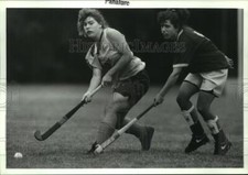 Press Photo Field Hockey action during Empire State Games in Loudenville, NY