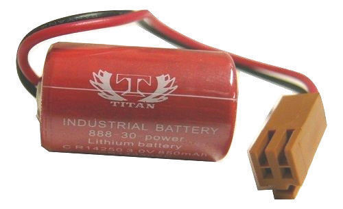 Sanyo Lithium Batterie CR17335 SE – 2/3A Größe, 3V, 1800mAh, Mit Lötfahne Z-Form, Für Breite Temperaturbereich