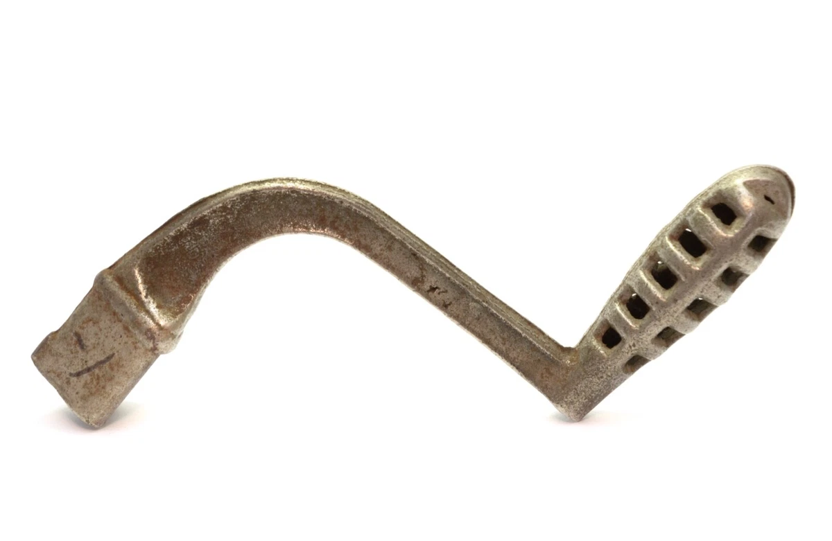 Vintage Iron Wood Stove Ash Can Shaker Handle Triangle Shape | eBay