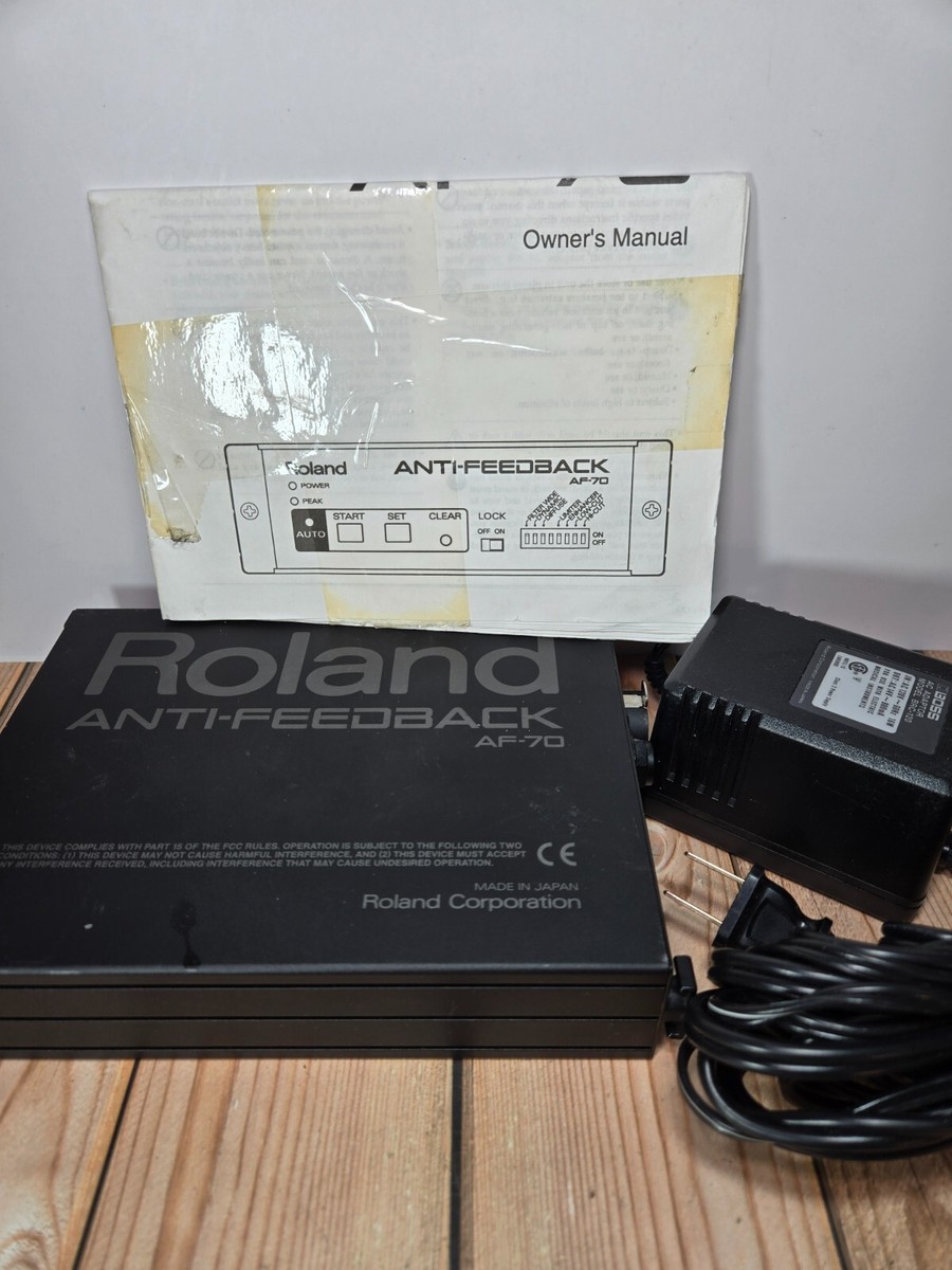 Roland アンチフィードバック AF-70 2台セット Roland アンチフィードバック AF-70 2台セット Roland アンチ
