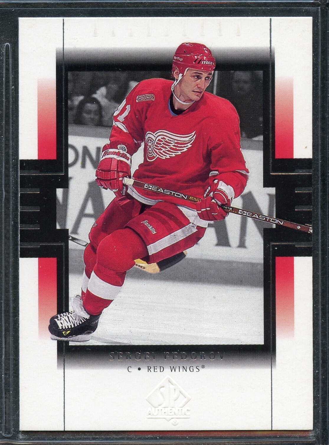 Sergei Fedorov #33 Hockey Cards 1999 SP Authentic trading card — raw and PSA graded price guide