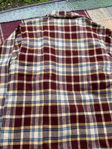 jim catfish hunter Long Sleeve Flannel. Medium, Vintage - Picture 8 of 9