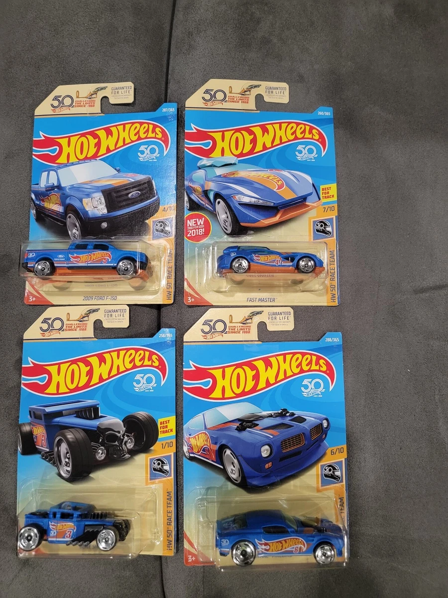 Hot wheels 50th hotsell race team set