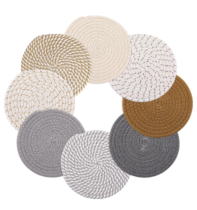 Thick Heat Resistant Pot Holders Large Coaster Non-Slip Hot Plate Pads