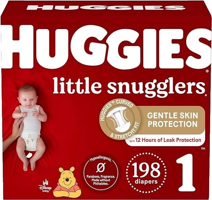 Pañales desechables para Bebé Blanco Huggies Chicas