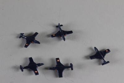 5x Flugzeug/Aeroplane  Hersteller  ???  ,1:1250 Schiffsmodell