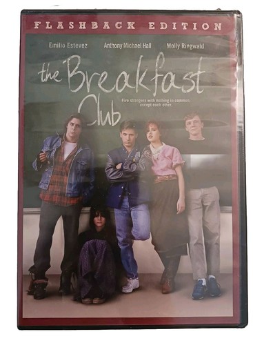 The Breakfast Club (Flashback Edition) DVD Sealed Plus Bonus T Shirt Size Medium - Picture 2 of 12