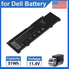 Replacement 266J9 Battery for Dell Inspiron 14 5490 G3 15 3500 3590 G5 5500 5505